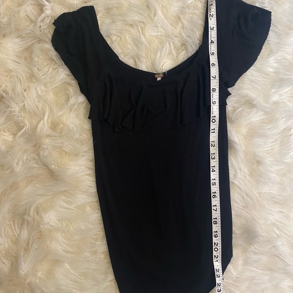 Free People Ruffle Flutter Top - Picture 11 of 13